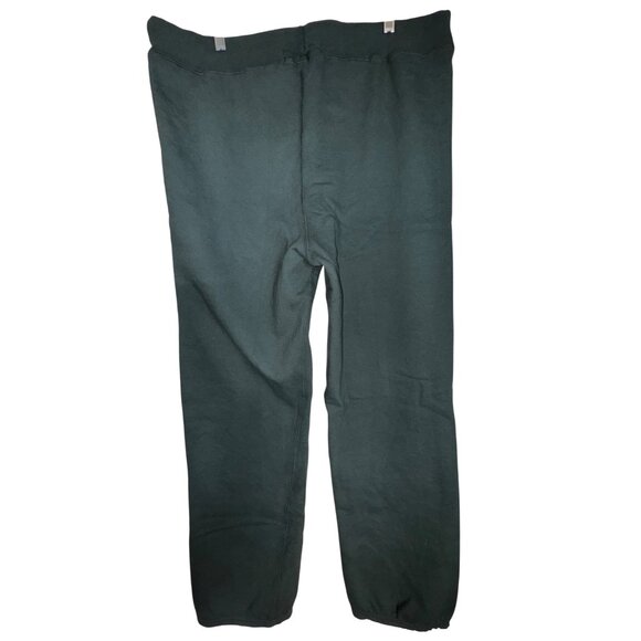 Men's East Hampton Green Sweatpants By breezin Up Large Casual Pants Gym Retro - Picture 2 of 6